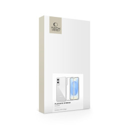 „Tech-Protect FlexAir Hybrid“ dėklas, skirtas „Samsung Galaxy S25 Edge“ – skaidrus