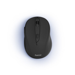 Hama MW-400 V2 belaidė nešiojamojo kompiuterio pelė, juoda