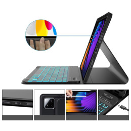 „Tech-Protect SC Pen + Keyboard“ dėklas, skirtas „Xiaomi Pad 7 / 7 Pro“ – juodas