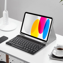 „Tech-Protect SC Pen + Keyboard“ dėklas, skirtas „iPad 10.9" 2022“ (10-osios kartos) / „11" 2025“ (11-osios kartos) – pi...