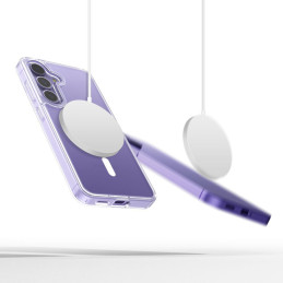 „Tech-Protect FlexAir Hybrid MagSafe“ dėklas, skirtas „Samsung Galaxy S25 Edge“ – skaidrus