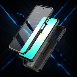„Tech-Protect Kevlar Cam+“ dėklas, skirtas „Samsung Galaxy A26 5G“ – juodas