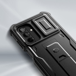 „Tech-Protect Kevlar Cam+“ dėklas, skirtas „Samsung Galaxy A26 5G“ – juodas