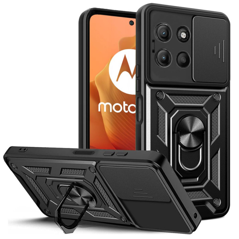 „Tech-Protect CamShield Pro“ dėklas, skirtas „Motorola Moto G15“ – juodas