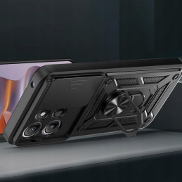 „Tech-Protect CamShield Pro“ dėklas, skirtas „Motorola Moto G15“ – juodas