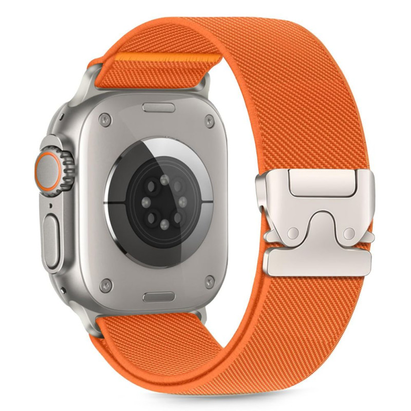 „Tech-Protect“ nailono užsegimas „Apple Watch 44/ 45/ 46/ 49 mm“ – oranžinis