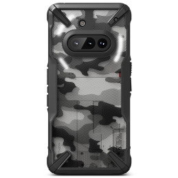 „Ringke Fusion X“ dėklas, skirtas „Nothing Phone 3A“ – skaidriai pilkas