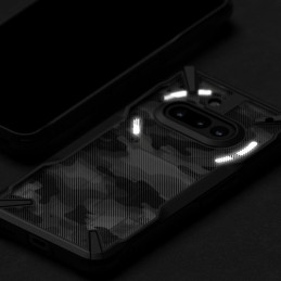„Ringke Fusion X“ dėklas, skirtas „Nothing Phone 3A“ – skaidriai pilkas