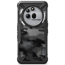 „Ringke Fusion X“ dėklas, skirtas „Nothing Phone 3A Pro“ – skaidriai pilkas