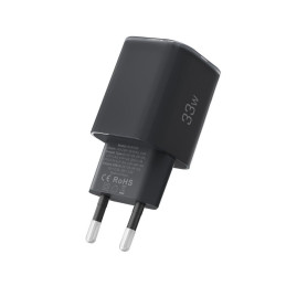 „Tech-Protect NCM33W“ 2 prievadų PD33W/ QC3.0 sieninis įkroviklis – juodas