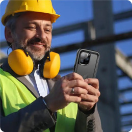 „Tech-Protect ShellBox IP68“ dėklas, skirtas „iPhone 15“ – juodas