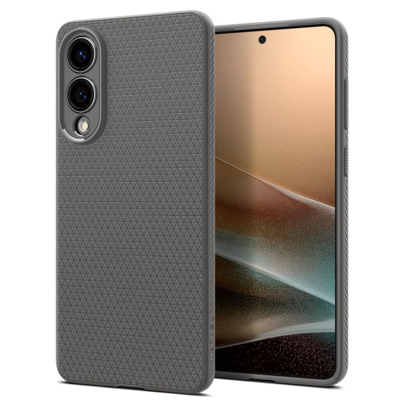 „Spigen Liquid Air“ dėklas, skirtas „Samsung Galaxy S25 Edge“ – pilkas