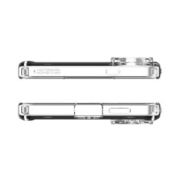 „Spigen Ultra Hybrid Mag“ dėklas su „MagSafe“ sąsaja, skirtas „Samsung Galaxy S25 Edge“ su spauda – skaidrus