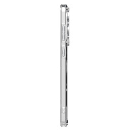„Spigen Ultra Hybrid Mag“ dėklas su „MagSafe“ technologija, skirtas „Samsung Galaxy S25 Edge“ su paveikslėliu – baltas