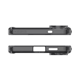 „Spigen Ultra Hybrid Mag“ dėklas su „MagSafe“ technologija, skirtas „Samsung Galaxy S25 Edge“ – juodas, permatomas