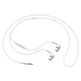 „Samsung EHS64AVFWE“ laidinės stereo Hi-Fi ausinės su mini lizdu 3,5 mm (didelis kiekis – pakaitinė pakuotė) – baltos