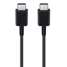 Samsung EP-DA905BBE USB-C – USB-C 3A kabelis 1 m (urmu – pakaitinė pakuotė) – juodas