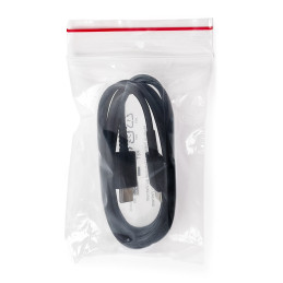 Samsung EP-DA905BBE USB-C – USB-C 3A kabelis 1 m (urmu – pakaitinė pakuotė) – juodas