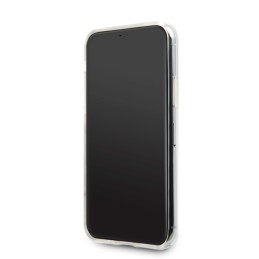„Guess“ blizgučių gradiento dėklas, skirtas „iPhone 11 Pro“ – rožinis ir mėlynas