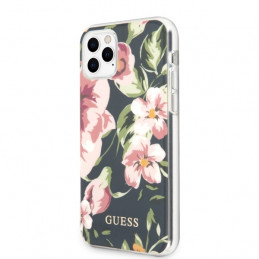 „Guess N.3 Flower Collection“ dėklas, skirtas „iPhone 11 Pro Max“ – tamsiai mėlynas