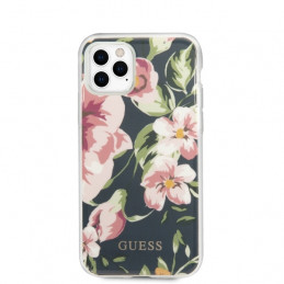 „Guess N.3 Flower Collection“ dėklas, skirtas „iPhone 11 Pro Max“ – tamsiai mėlynas