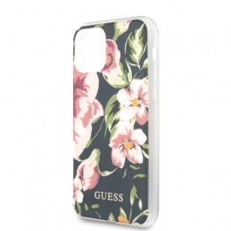 „Guess N.3 Flower Collection“ dėklas, skirtas „iPhone 11 Pro Max“ – tamsiai mėlynas