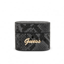 „Guess Python Collection“ AirPods Pro dėklas – juodas