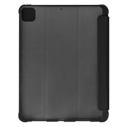 Stovo planšetinio kompiuterio dėklas Smart Cover iPad mini 2021 su stovo funkcija juodas