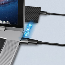 „Joyroom“ USB C tipo (lizdas) į USB (kištukas) adapteris, 2 vnt., juodos spalvos (S-H152, juodas)