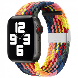 Pintas audinio dirželis Apple Watch 38 / 40 / 41 mm - daugiaspalvis