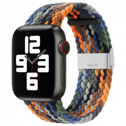 Pintas audinio dirželis Apple Watch 38 / 40 / 41 mm - daugiaspalvis