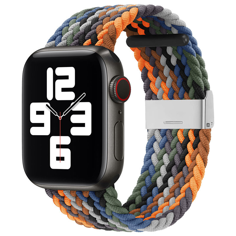 Pintas audinio dirželis Apple Watch 38 / 40 / 41 mm - daugiaspalvis