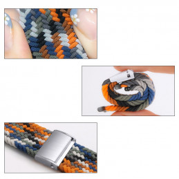 Pintas audinio dirželis Apple Watch 38 / 40 / 41 mm - daugiaspalvis