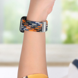 Pintas audinio dirželis, skirtas „Apple Watch 42 / 44 / 45 / 49 mm“ – daugiaspalvis