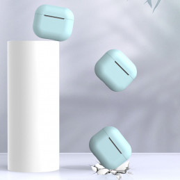 „AirPods Pro“ silikoninis minkštas ausinių dėklas, juodas (dėklas C)