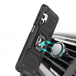 „Wozinsky Ring Armor“ hibridinis dėklas + magnetinis laikiklis „Samsung Galaxy A23“, mėlynas