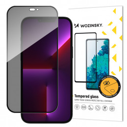„Wozinsky Privacy Glass“ grūdintas stiklas, skirtas „iPhone 14 Pro Max“ su „Anti Spy“ privatumo filtru