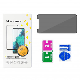 „Wozinsky Privacy Glass“ grūdintas stiklas, skirtas „iPhone 14 Pro Max“ su „Anti Spy“ privatumo filtru