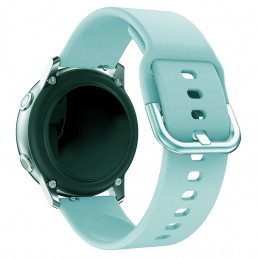 Silikoninis dirželis TYS, skirtas „Samsung Galaxy Watch 40 / 41 / 42 / 43 / 44 mm“ – turkio spalvos