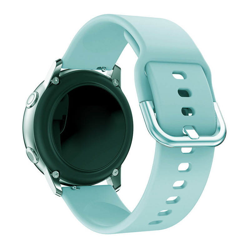 Silikoninis dirželis TYS, skirtas „Samsung Galaxy Watch 40 / 41 / 42 / 43 / 44 mm“ – turkio spalvos