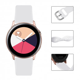 Silikoninis dirželis TYS, skirtas „Samsung Galaxy Watch 40 / 41 / 42 / 43 / 44 mm“ – turkio spalvos