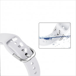 Silikoninis dirželis TYS, skirtas „Samsung Galaxy Watch 40 / 41 / 42 / 43 / 44 mm“ – rožinis