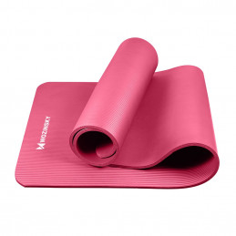 Wozinsky jogos gimnastikos kilimėlis, 181 x 63 x 0,9 cm storio, rožinis