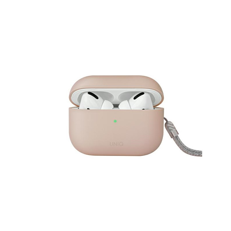 „Uniq Lino“ dėklas, skirtas „AirPods Pro 2“ – rožinis