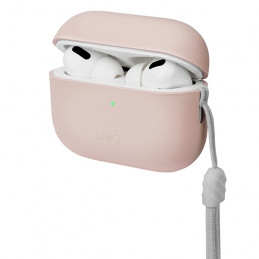 „Uniq Lino“ dėklas, skirtas „AirPods Pro 2“ – rožinis