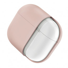 „Uniq Lino“ dėklas, skirtas „AirPods Pro 2“ – rožinis