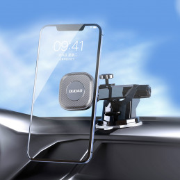 „Dudao“ magnetinis automobilio telefono laikiklis su teleskopine rankena, juodas (F6Max)
