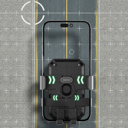 „Dudao F7C+“ dviračio/ motociklo telefono laikiklis – juodas