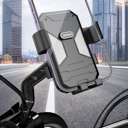 „Dudao F7C+“ dviračio/ motociklo telefono laikiklis – juodas