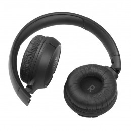 JBL Tune 510 belaidės ant ausies dedamos ausinės – juodos